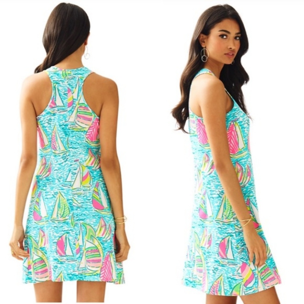 Lilly Pulitzer Melle Dress You Gotta Regatta